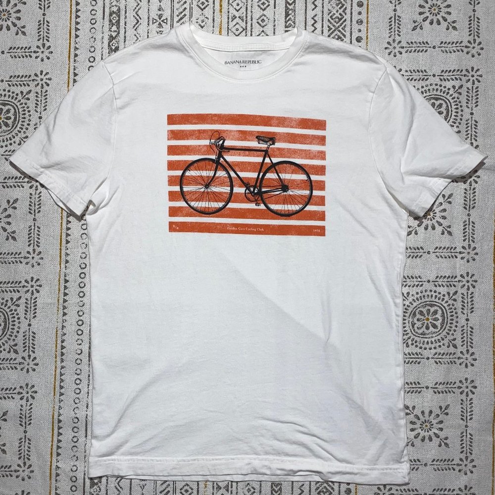 Banana Republic Men's Retro Cycling Club Shirt